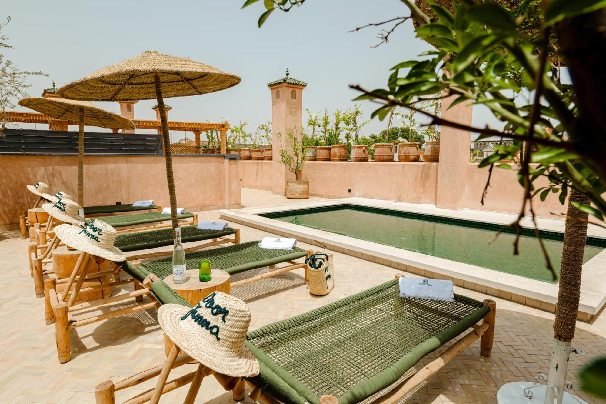 Door Janna Hotell Marrakesh Exteriör bild